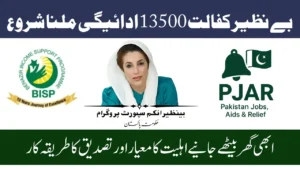 Benazir Kafalat Payment 13500 Start Receiving From Today Verify your Payment